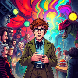 ChronoCapers: Whose Time Is It Anyway? - Text-based game