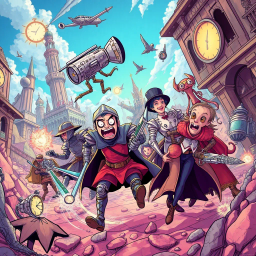 ChronoChaos: Who's Time Is It Anyway? - Text-based game