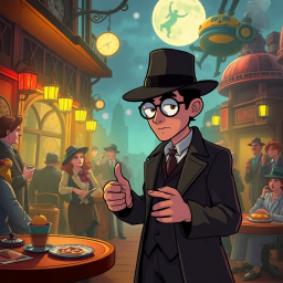ChronoCapers: Whose Time Is It Anyway? - Text-based game