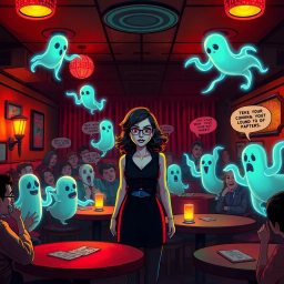 Whose Ghost Is It Anyway? - Text-based game