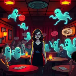 Whose Ghost Is It Anyway? - Text-based game