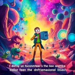 Spectrum Wars: Which Dimension Is It, Anyway? - Text-based game