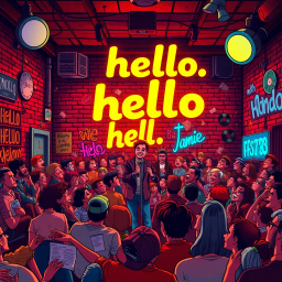 Whose Hellos Are These, Anyway? - Text-based game