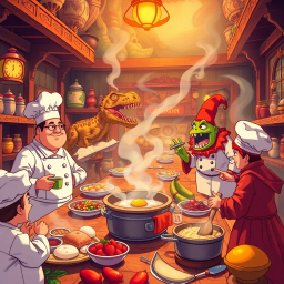 ChronoChefs: The Time-Traveling Cook-Off - Text-based game