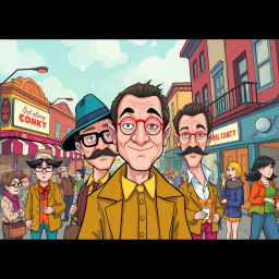 Whose Face Is This Anyway? - Text-based game