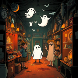 Whose Ghost Is It Anyway? - Text-based game
