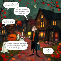 Whose Ghost Is It Anyway? - Text-based game