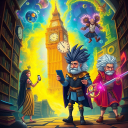 ChronoChaos: Whose Time Is It Anyway? - Text-based game