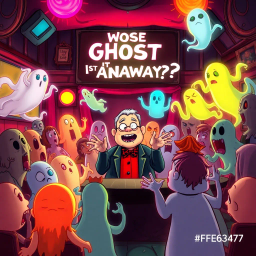 Whose Ghost is it Anyway? - Text-based game