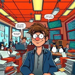 Tax Havoc: Linux's Revenge - Text-based game