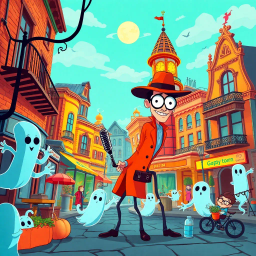Whose Ghost Is It Anyway? - Text-based game
