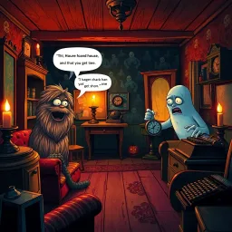 Whose Haunt is This? - Text-based game
