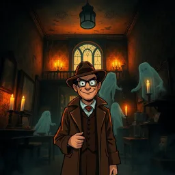 Whose Haunt is This? - Text-based game