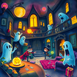 Whose Haunt Is This? - Text-based game