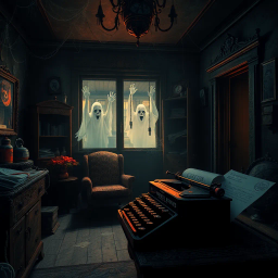 Whose Haunt Is This? - Text-based game