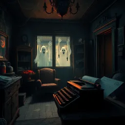 Whose Haunt Is This? - Text-based game