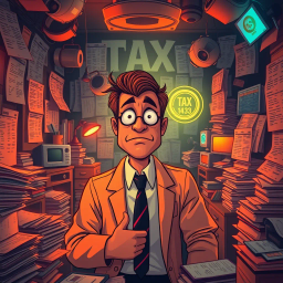 Tax Time Turmoil - Text-based game