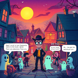 Whose Ghost Is It Anyway? - Text-based game