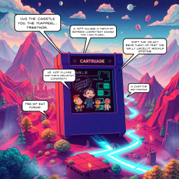 CART CRUSADE - Text-based game
