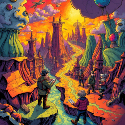 Chaos Cartographers - Text-based game
