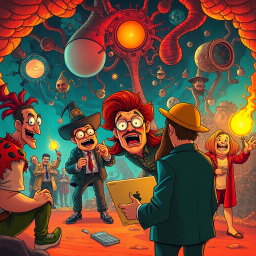 Ego Odyssey: Whose Adventure is it Anyway? - Text-based game