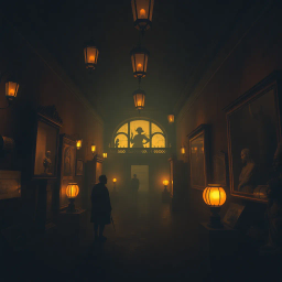 Whose Shadow Is That? - Text-based game