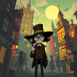 Whose Shadow Is It Anyway? - Text-based game