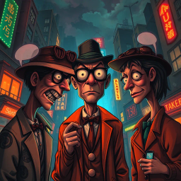 Whose Face Is It Anyway? - Text-based game