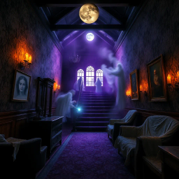 Whose Haunt is This? - Text-based game
