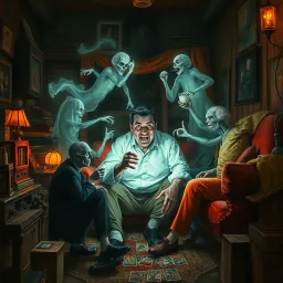 Whose Ghost Is It Anyway? - Text-based game