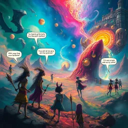 Spectrum Wars: Which Dimension Is It, Anyway? - Text-based game