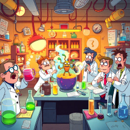 Whose Lab Is It Anyway? - Text-based game
