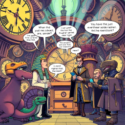 ChronoChaos: Whose Time Is It Anyway? - Text-based game