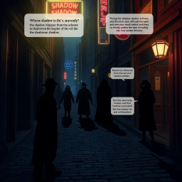 Whose Shadow Is This, Anyway? - Text-based game