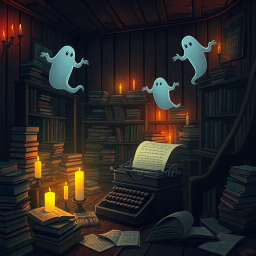Whose Ghost Is It Anyway? - Text-based game