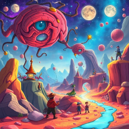 The Paradoxical Chronicles: Whose Quest Is It Anyway? - Text-based game