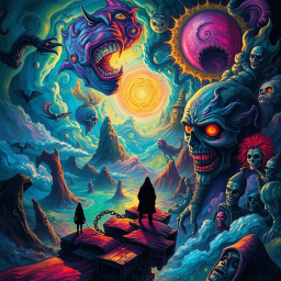 Nightmare Chronicles: Whose Nightmare Is It Anyway? - Text-based game