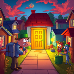 Whose Hellos Are These, Anyway? - Text-based game