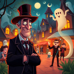 Whose Ghost Is It Anyway? - Text-based game