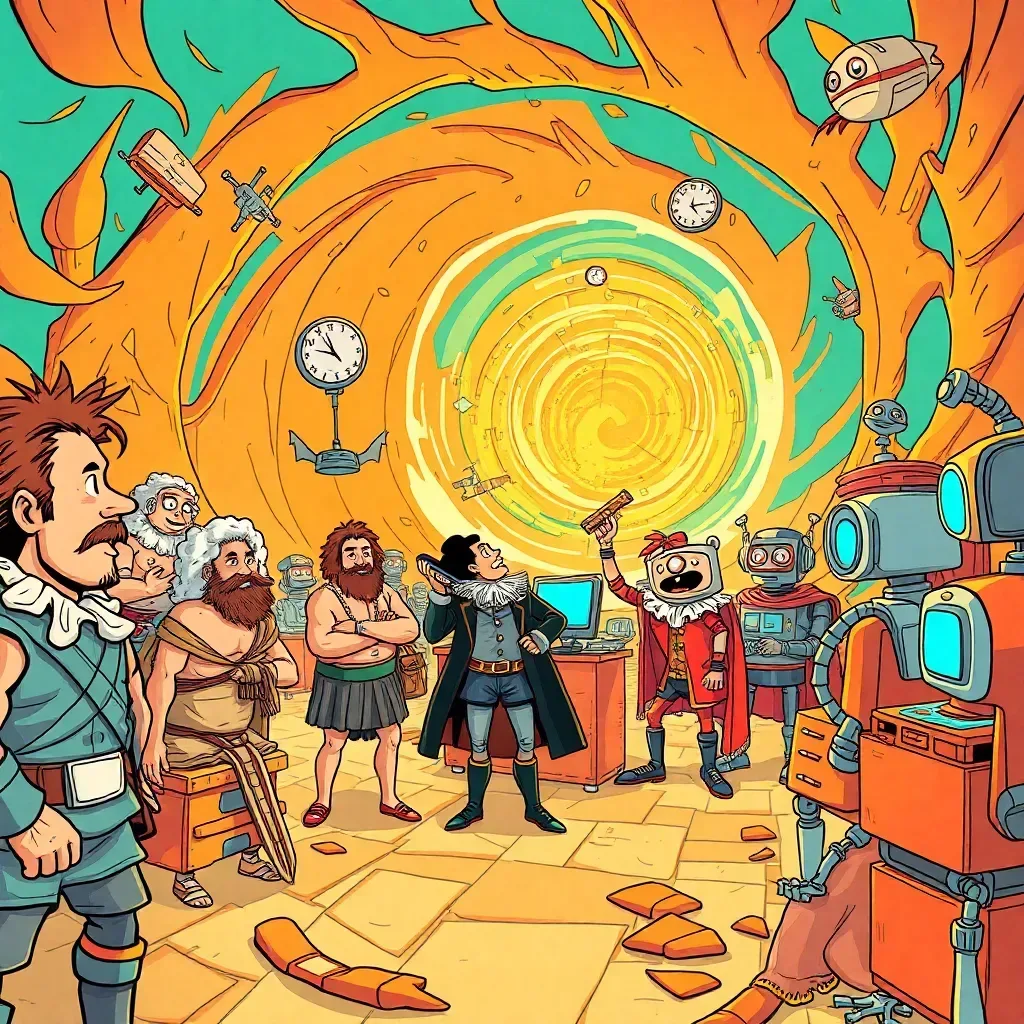 Chronochaos: Whose Time Is It Anyway?