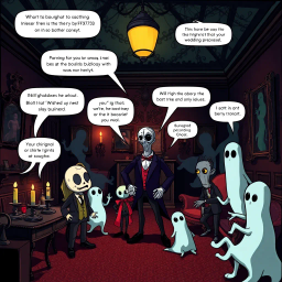Whose Ghost Is It Anyway? - Text-based game