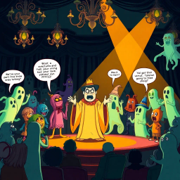 Whose Ghost is it Anyway? - Text-based game