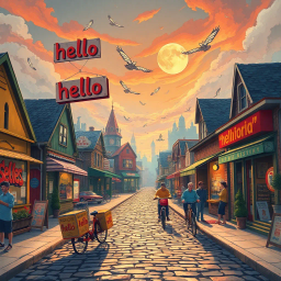 Whose Hellos Are These, Anyway? - Text-based game