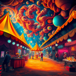 CogniQuest: The Mind Circus - Text-based game