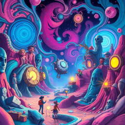 Spectrum Wars: Which Dimension Is It Anyway? - Text-based game