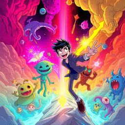 Spectrum Wars: Which Dimension Is It Anyway? - Text-based game