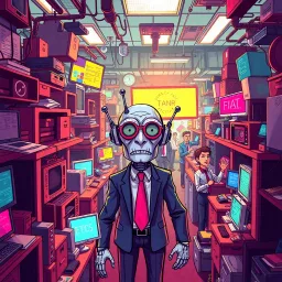 Moq Boy: Corporate Collapse - Text-based game