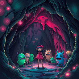Cave of Unwanted Affections - Text-based game
