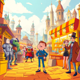 Chrono Chums: Time's Banter - Text-based game