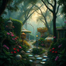 Garden of Echoes - Text-based game